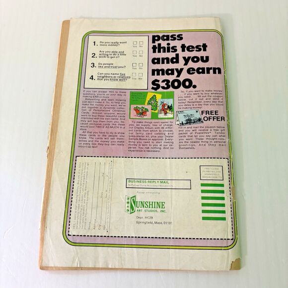 Playful Little Audrey Comic Book Magazine No 110 Harvey Comics Nov 1973 - Picture 3 of 3